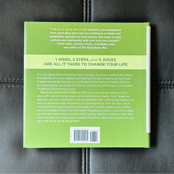 NEW The Suja Juice Solution Hardcover Recipe Book - Picture 8 of 8